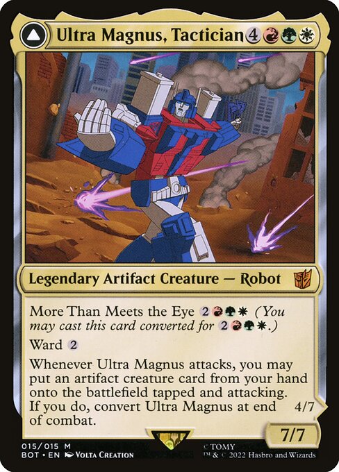 Ultra Magnus, Tactician // Ultra Magnus, Armored Carrier