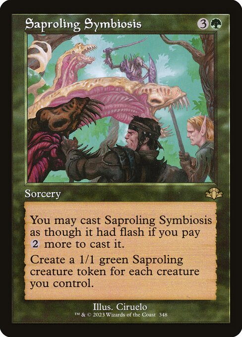 Saproling Symbiosis