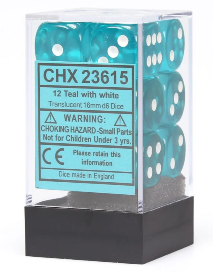 Accesorios - Chessex Teal/White