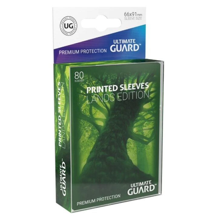 Accesorios - Ultimate Guard - Printed Sleeves Lands Edition Forest