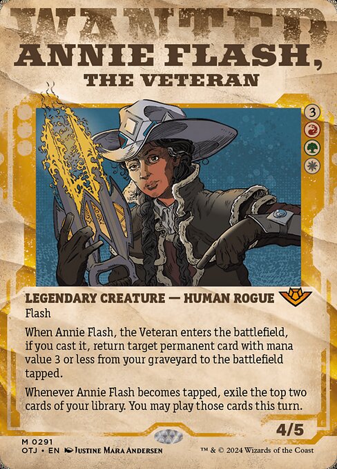 Annie Flash, the Veteran