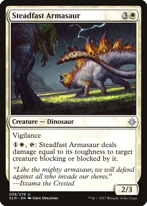 Steadfast Armasaur