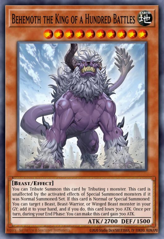 Behemoth the King of a Hundred Battles