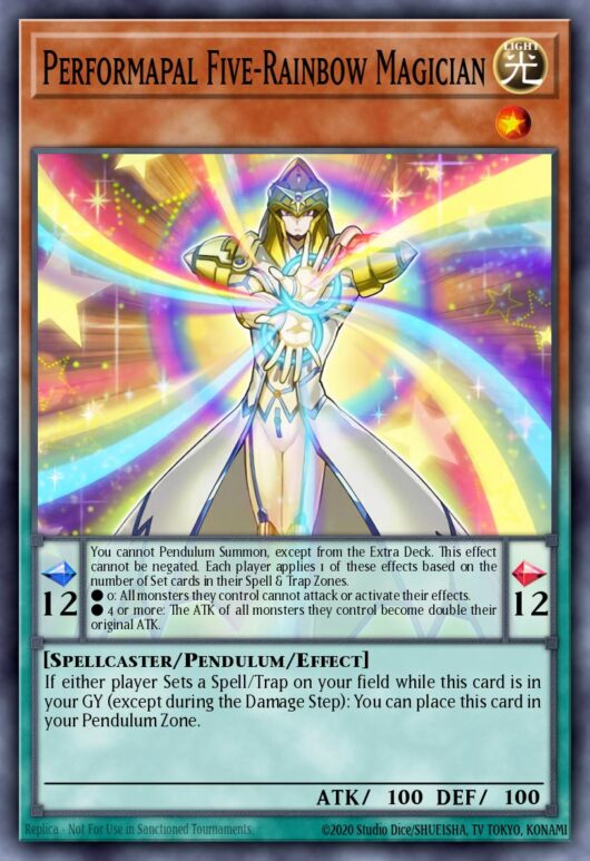 Performapal Five-Rainbow Magician