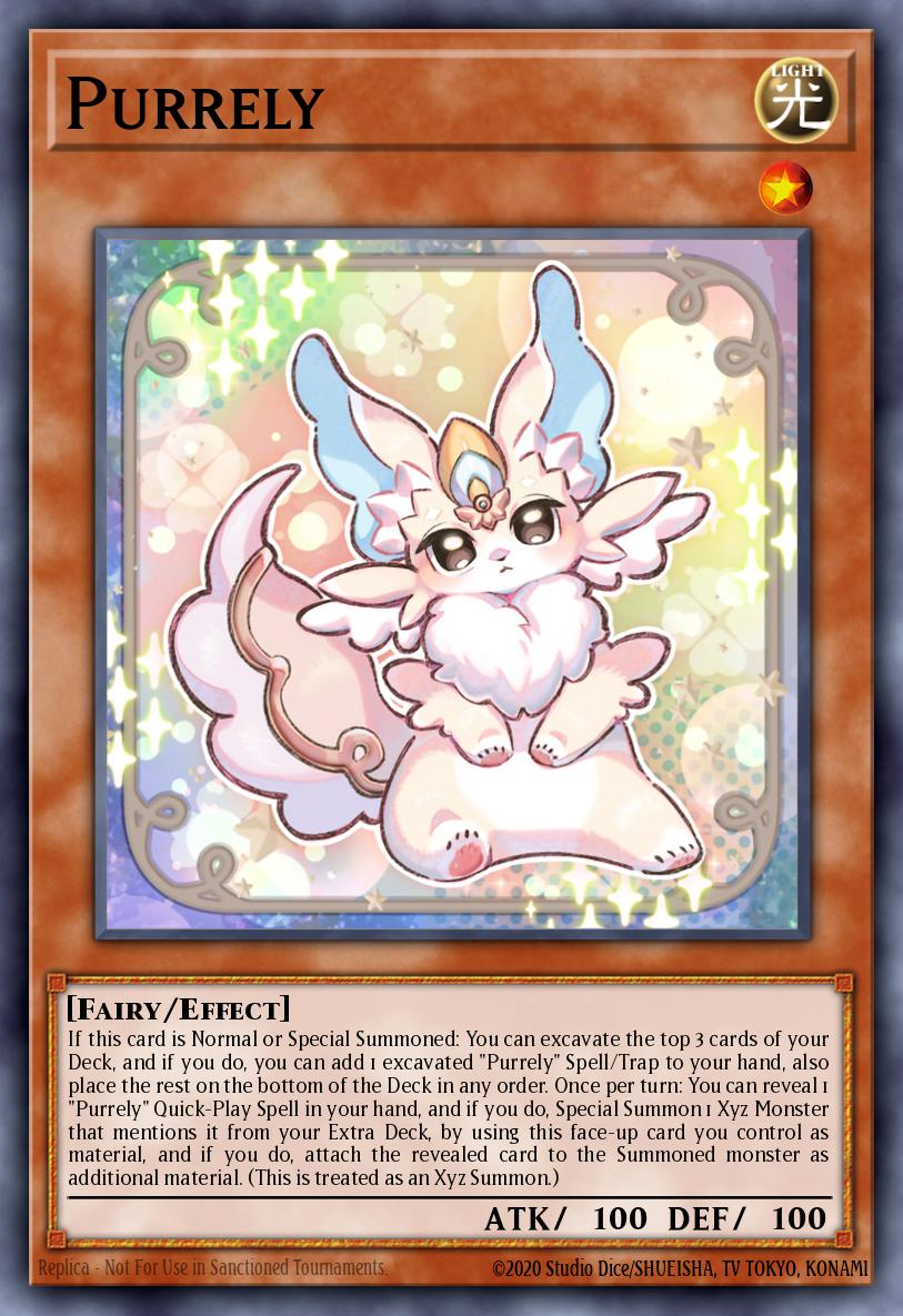 Purrely (RA02-EN018 Quarter Century Secret Rare)