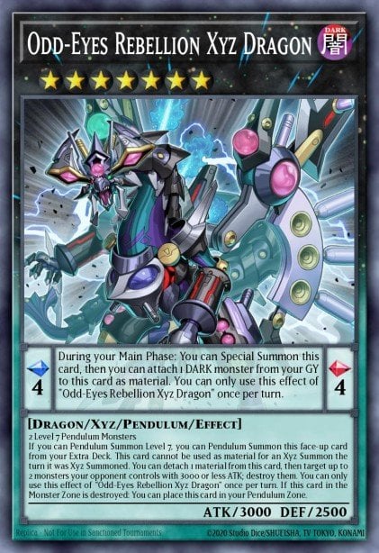 Odd-Eyes Rebellion Xyz Dragon