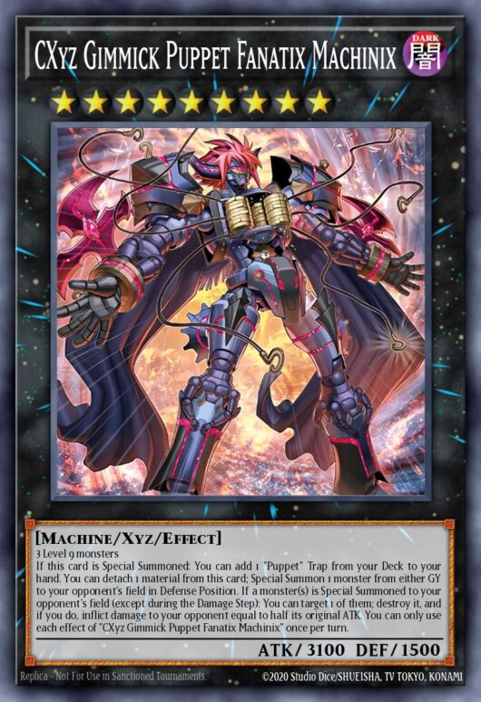 CXyz Gimmick Puppet Fanatix Machinix