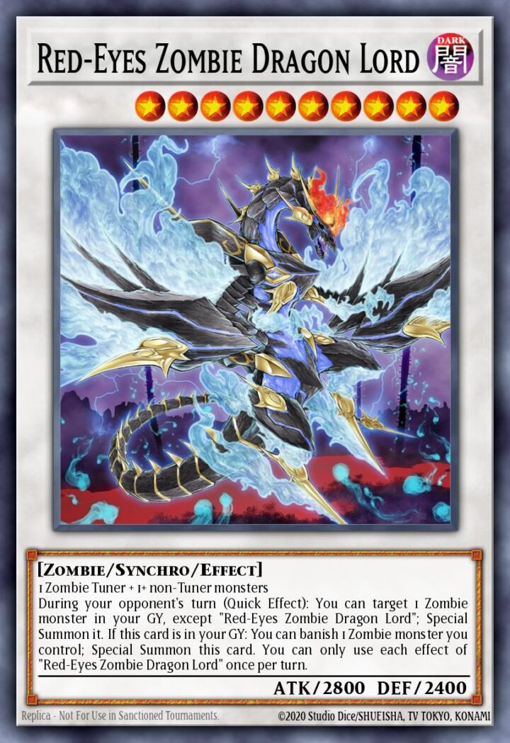 Red-Eyes Zombie Dragon Lord