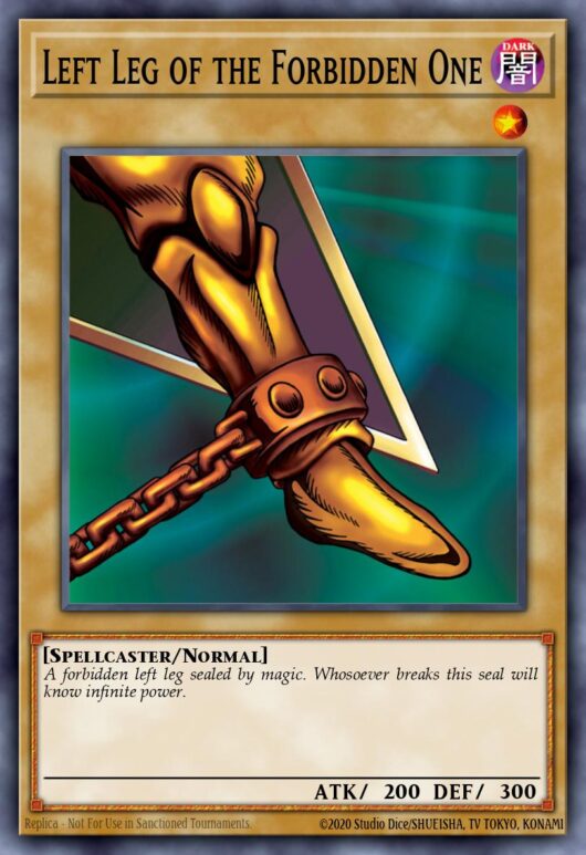 Left Leg of the Forbidden One