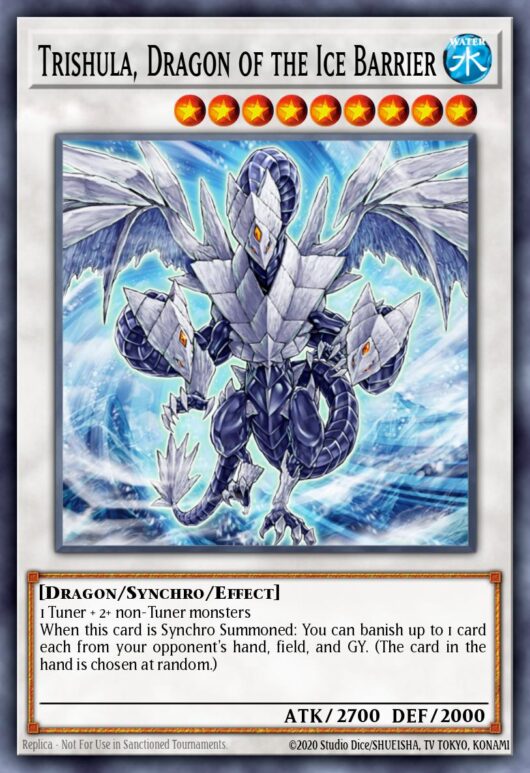 Trishula, Dragon of the Ice Barrier