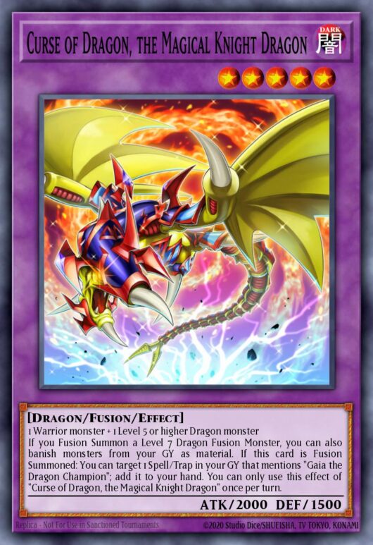 Curse of Dragon, the Magical Knight Dragon