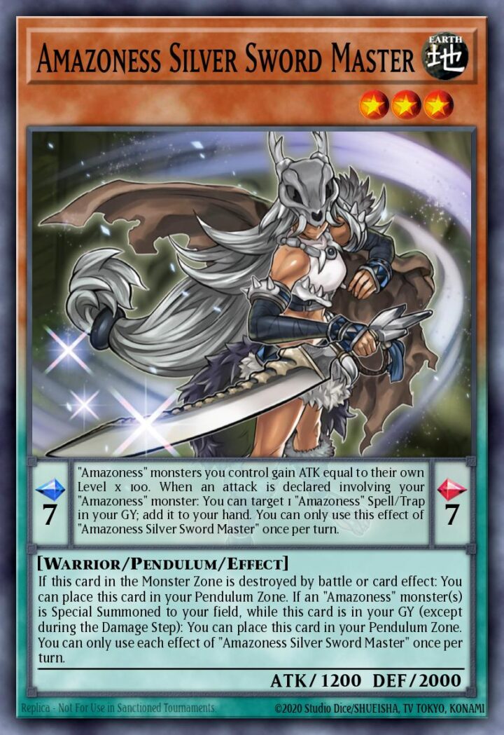 Amazoness Silver Sword Master