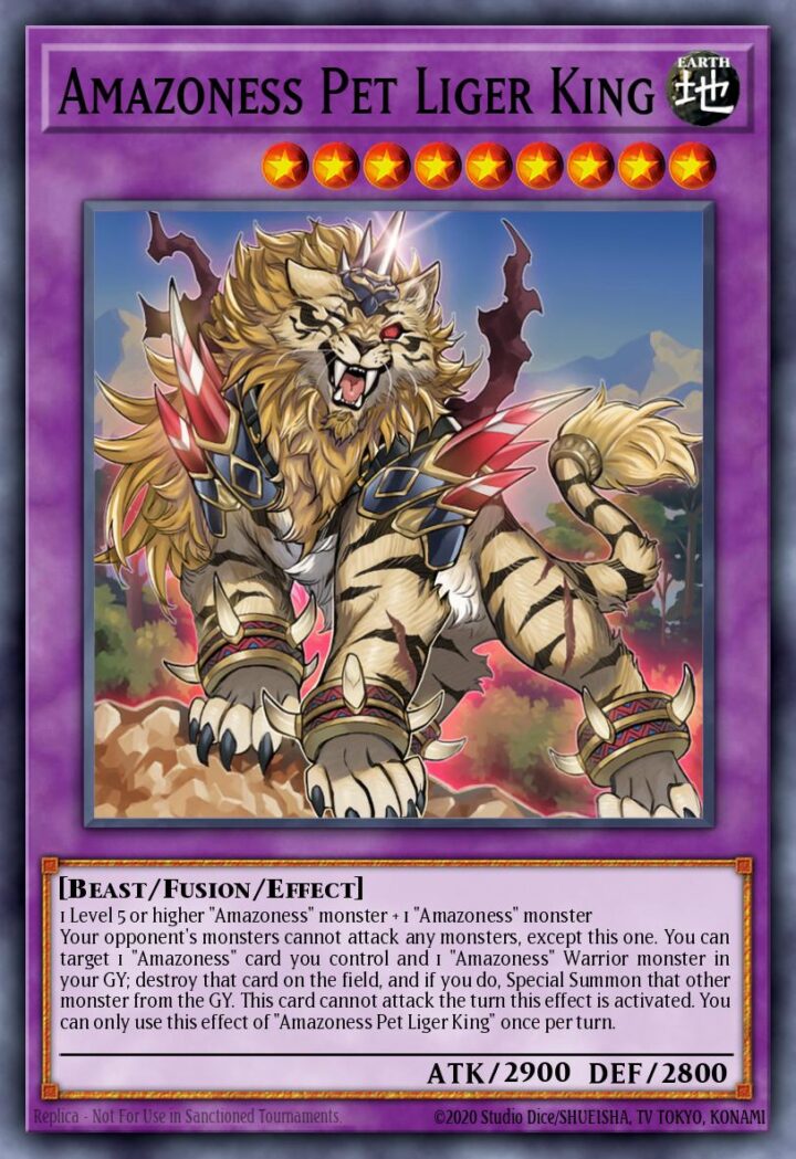 Amazoness Pet Liger King