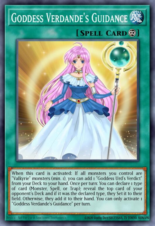 Goddess Verdande's Guidance