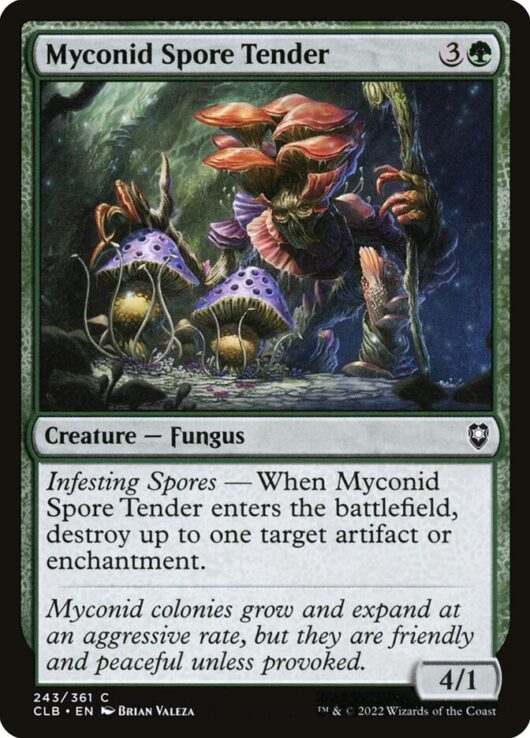 Myconid Spore Tender