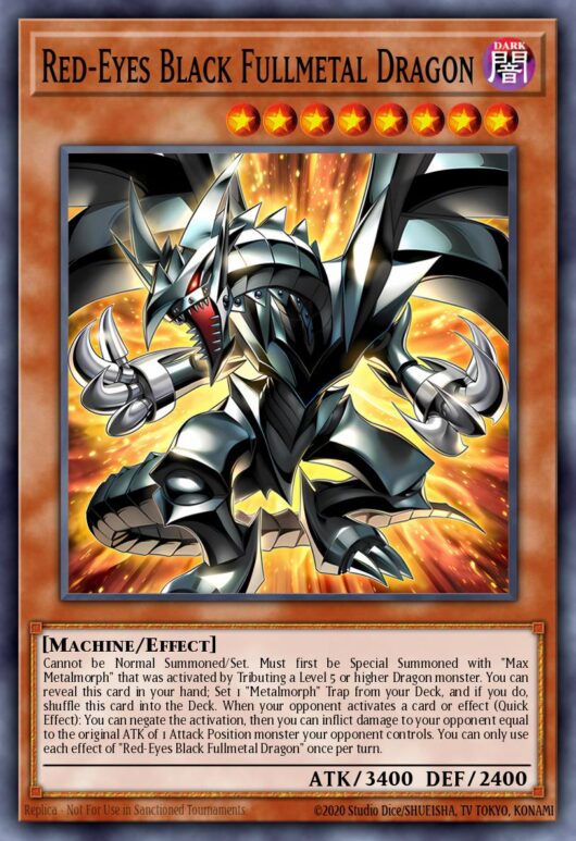 Red-Eyes Black Fullmetal Dragon