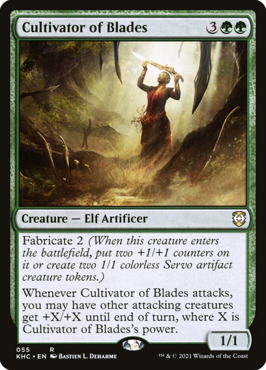 Cultivator of Blades