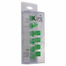 Accesorios - Ultra Pro Eclipse 11 Dice Set: Lime Green