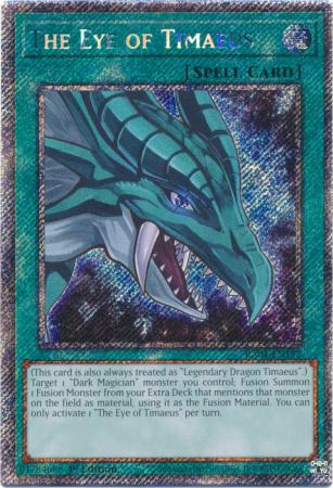 The Eye of Timaeus ( RA04-EN192 Quarter Century Rare)