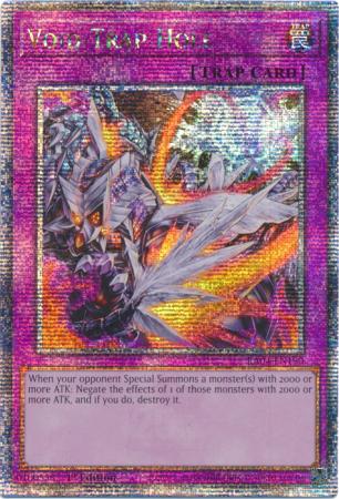 Void Trap Hole( RA04-EN190 Quarter Century Rare)