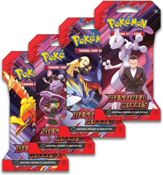 PKM - Scarlet & Violet—Destined Rivals - Booster Pack Ingles Blister x1