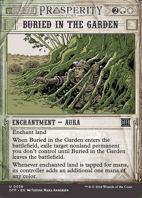 Buried in the Garden (Foil)
