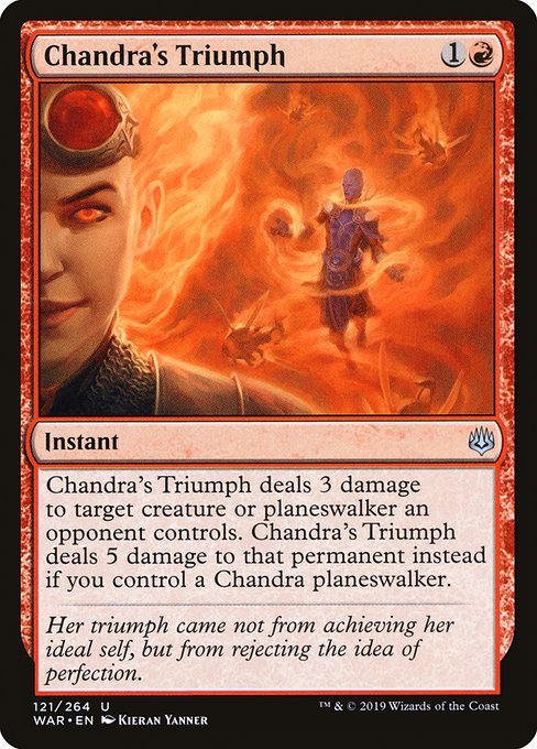 Chandra's Triumph (Foil)