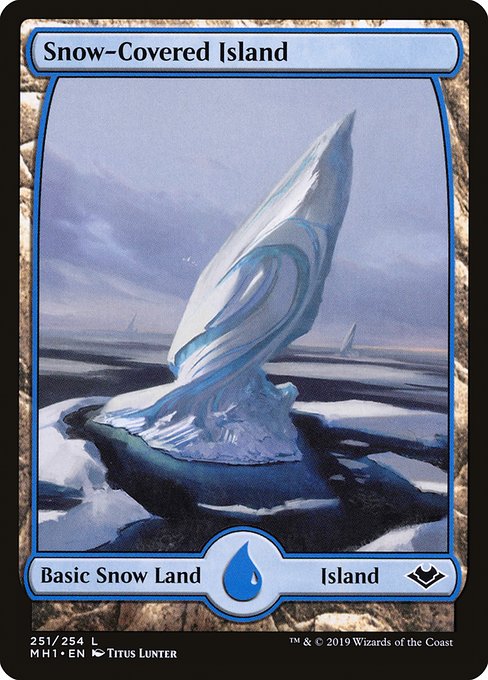 Snow-Covered Island (Foil)