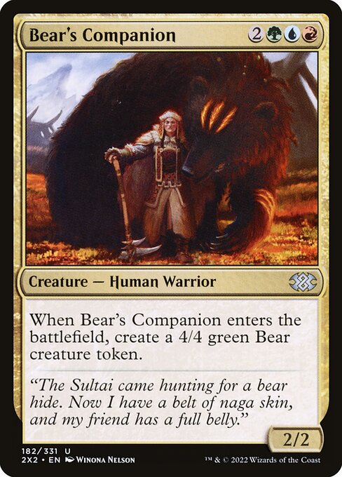 Bear's Companion (Foil)