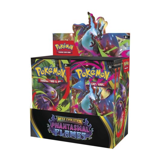 PKM - Mega Evolution - Phantasmal Flames - Booster Box (español)