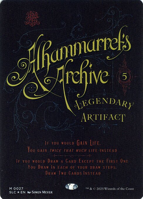 Alhammarret's Archive (Foil)