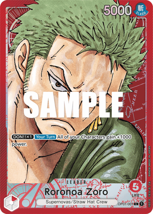 Roronoa Zoro (001) (Parallel) - L