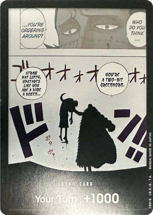 DON!! Card (Black & White) (Special DON!! Card Pack) - Kingdoms of Intrigue (OP04)