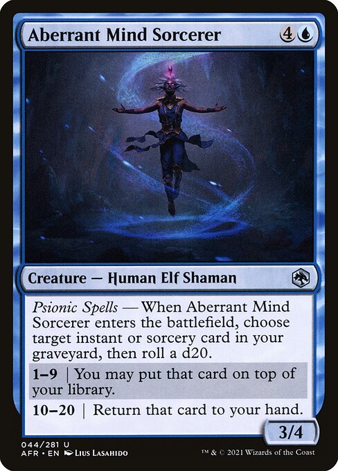 Aberrant Mind Sorcerer (Foil)