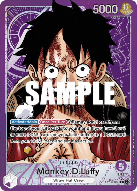 Monkey.D.Luffy (060) (Alternate Art) - L